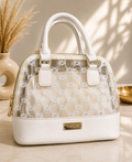 White BeBe Handbag-used