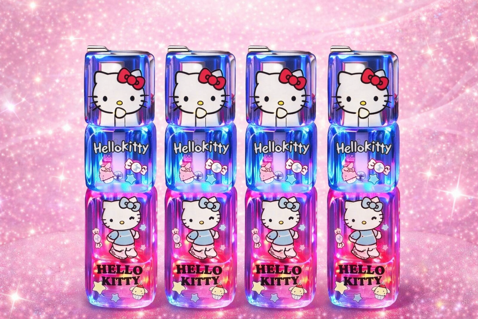😻 Hello Kitty LED Light-Up Lighter with Pink Flame – Cute Collectible